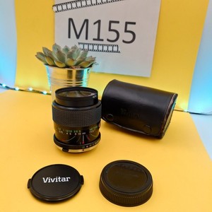 Vivitar 28-70mm 3.5-4.8 Camera Lens MC Macro Focusing Zoom Ø52mm w/Case. refbj
