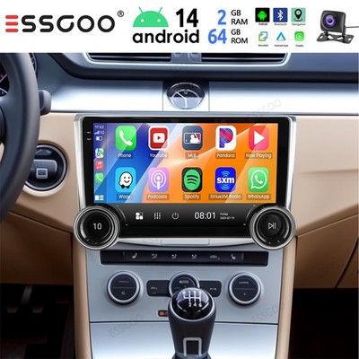 Android14 Autoradio Apple Carplay Für VW Passat B7 CC 2011-2015 Navi WIFI BT RDS