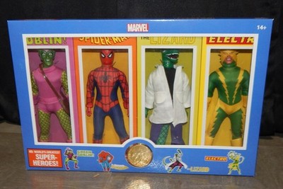 MEGO DISNEY SPIDER-MAN 4 PACK MIB FREE GLOBAL SHIPPING