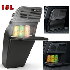 15L Car Refrigerator Cooler Freezer Fridge Camping For Tesla Model Y 20-25 Trunk