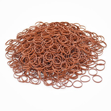 400 Pcs Mini Elastic Hair Bands Soft Rubber Ties For Kids Toddler Braids Ponytai