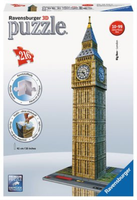 Ravensburger 3D Puzzle 12554 - Big Ben - 216 Teile - Der Weltbekannte Uhrenturm