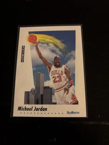 1992 Skybox SkyMaster #583 Michael Jordan Basketball Card Chicago Bulls HOF