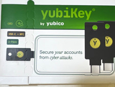 Yubico YubiKey 5C NFC Security Key 2-Pack USB-C NFC Authentication Key