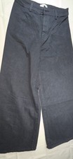 Universal Thread Goods Co. Women's Jeans Black Sailor Wide Leg Size 8 Sku 222