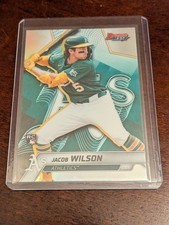 2025 Bowman's Best Jacob Wilson #31 Rookie Refractor