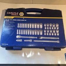 Napa Carlyle Tools Socket Set 38 Dr. Sae And Metric 49 Pc Set Mss3849 New