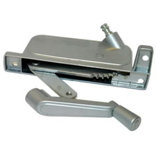 Keller Awnings 2-1/2 In. Silver Right-Hand Cast Metal Awning Window Operator