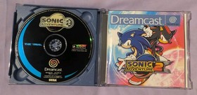 Sega Dreamcast Sonic Adventure 2 Game Complete With Manual And "The Trial" Disc
