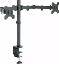VIVO Stand-V002 Dual 13  to 30  Monitor Desk Mount Black MISSING SCREW