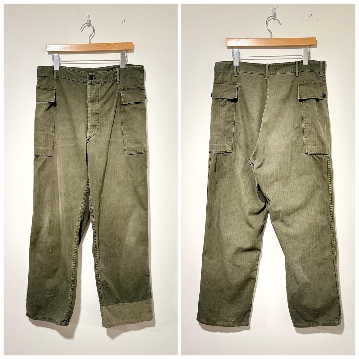 40s US ARMY M-43 HBT PANTS