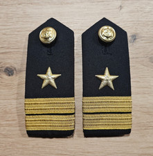Schulterklappen Bundeswehr Marine aktuell ab 2025 Oberleutnant zur See schwarz