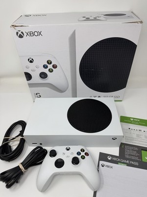 Xbox Series S 512GB Console - White System Bundle Complete In Box CIB Clean Good