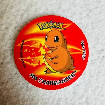 Pokemon Nintendo Tazos Attack 2 2001 # 04 Charmander