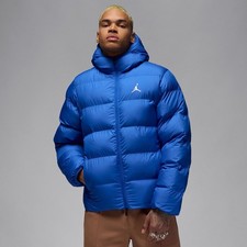 Nike Jordan Therma-FIT Brooklyn Puffer Jacket FV7317-480 Men  s Large Blue NWT