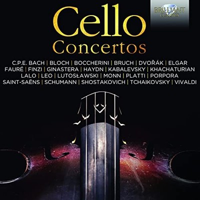 V.A. ''Cello Concertos: From Baroque to the 20th Century'' 15CD Box Set [CD]
