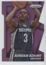 2014-15 Panini Prizm Purple Die-Cut Prizm 21/139 Jordan Adams #269 1s8