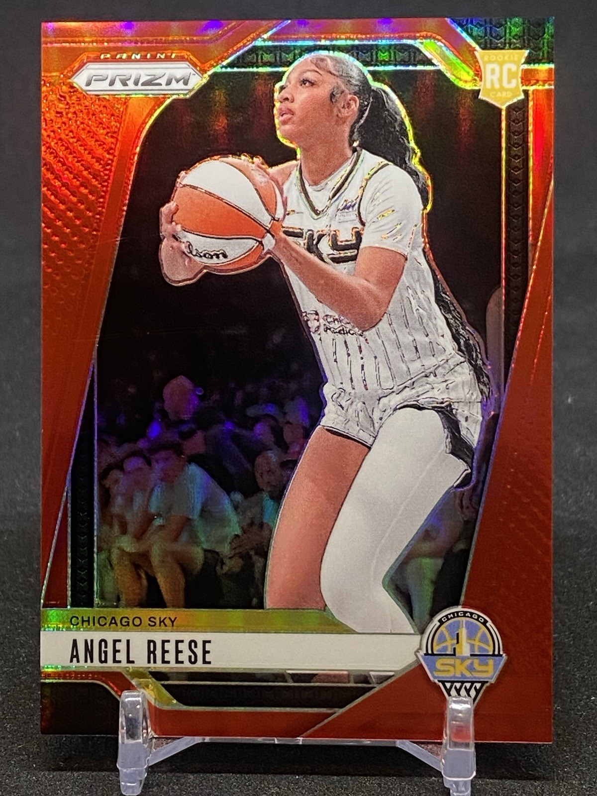 Angel Reese 2024 Panini WNBA Prizm #10 Red Rookie RC 172/299