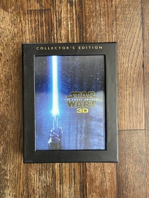 Star Wars the Force Awakens 3D Blu-ray Collector's Edition 2016, 4-Disc Set