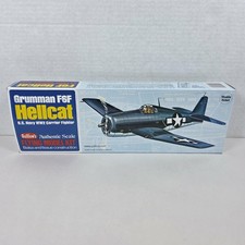 Guillow's Flying Model Kit Grumman F6F Hellcat U.S. Navy WW2 Fighter 503 Sealed