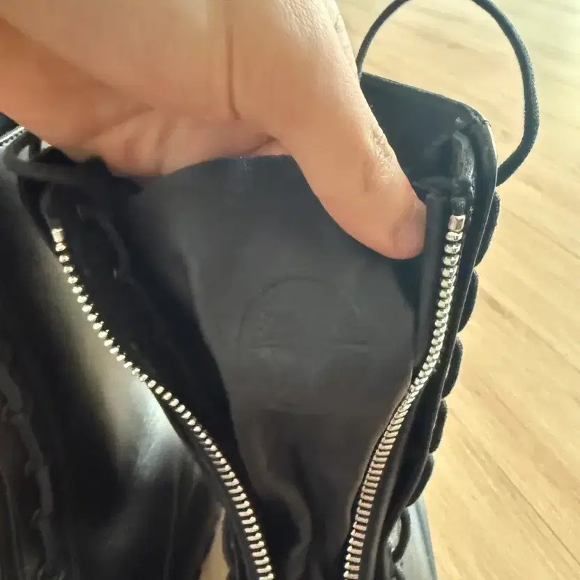 Stone Island Leather Combat Boots - Size 270