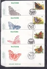 [LG79121] Belgium N°2503/2506FDC First Day Cover COB € 12,00 SUPERB