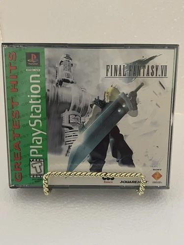 Final Fantasy VII- PlayStation 1 PS1 Greatest Hits CIB Complete Tested & Working