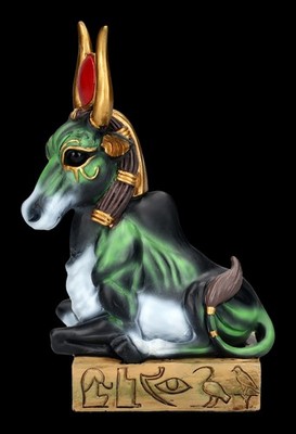 Hathor Figur in Kuh-Gestalt by Stanley Morrison - Ägyptische Mythologie Deko 