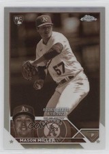 2023 Topps Chrome Update Rookie Debut Sepia Refractor Mason Miller #USC39 13ec