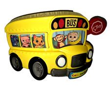 Moonbug Cocomelon SING WITH ME SCHOOL YELLOW BUS Music Flashing Lights 2021