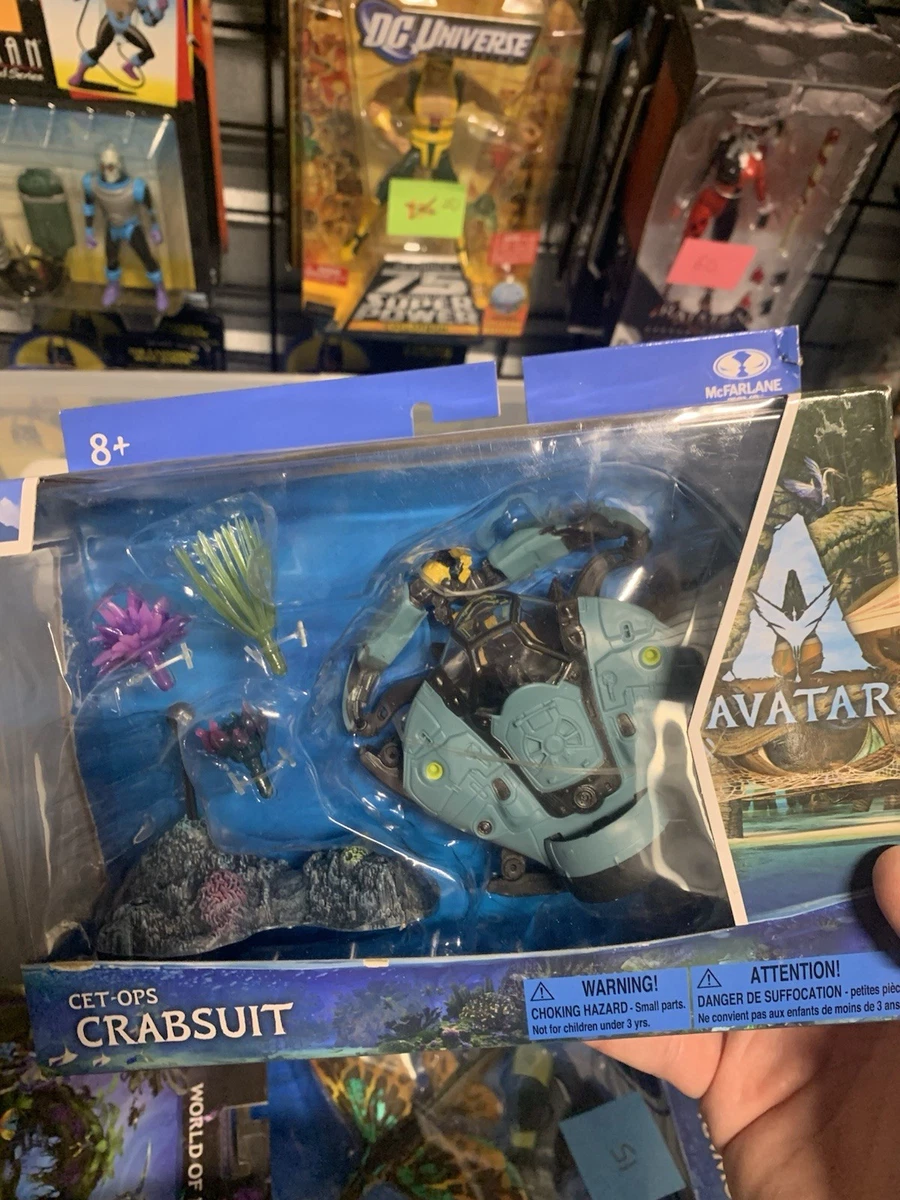 McFarlane Toys Avatar The Way of Water CET-OPS Crabsuit RDA Driver HTF MOC MIB