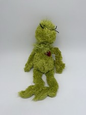 Dr Seuss Light-Up Grinch GLOWING HEART Light Plush Doll Toy 17"