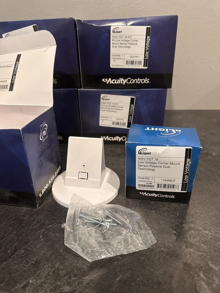 ACUITY NWV PDT 16 Kit Corner Mount Sensor Passive Dual Technology (6336) - Image 2 of 2