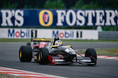 Vincenzo Sospiri Super Nova Racing drives his Reynard 95D Cosworth- Old Photo