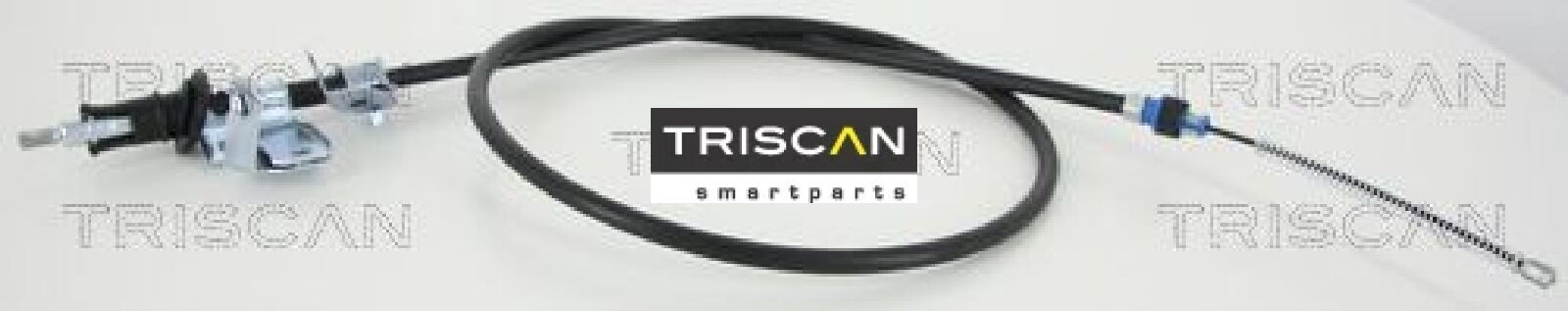 Seilzug Feststellbremse Trommelbremse TRISCAN für u.a. MITSUBISHI COLT - Bild 2