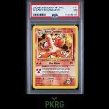 2000 POKEMON GYM CHALLENGE BLAINE'S CHARMELEON 31 - PSA 8 NM Vintage NEW CERT on eBay