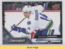 2016-17 Upper Deck Compendium Blue Alexandre Burrows #256 READ 0q1