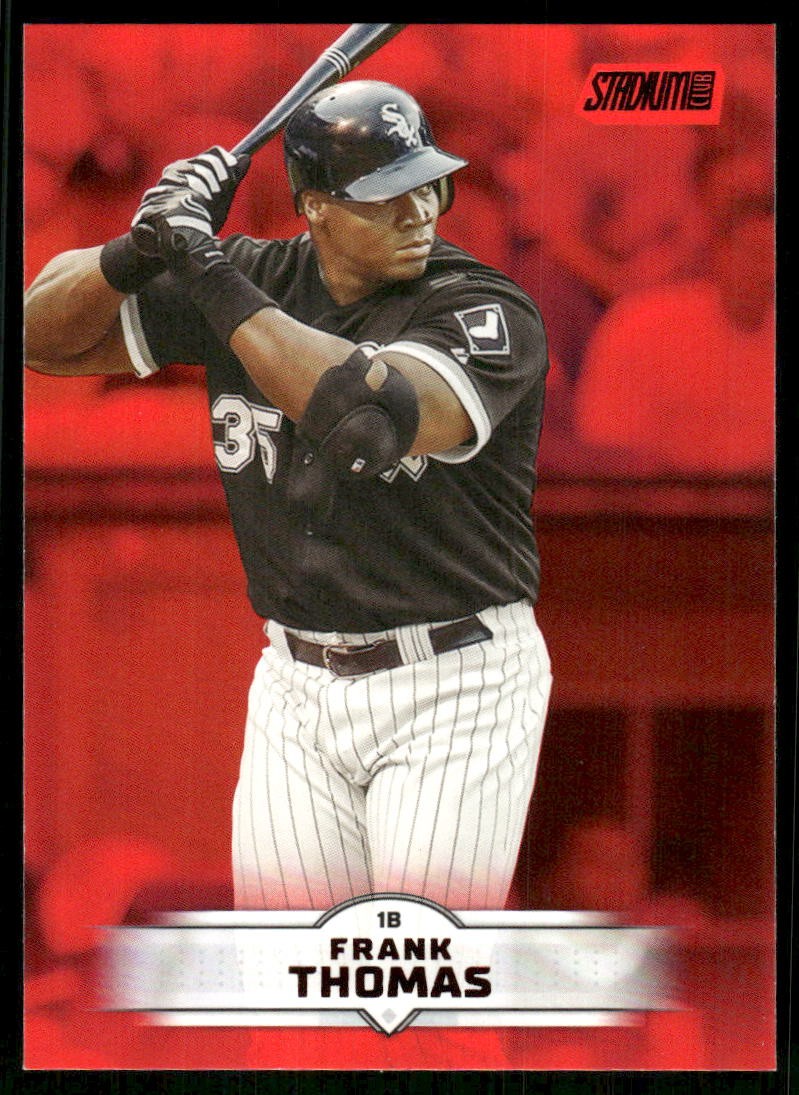2025 Stadium Club #1 Frank Thomas Red Foil