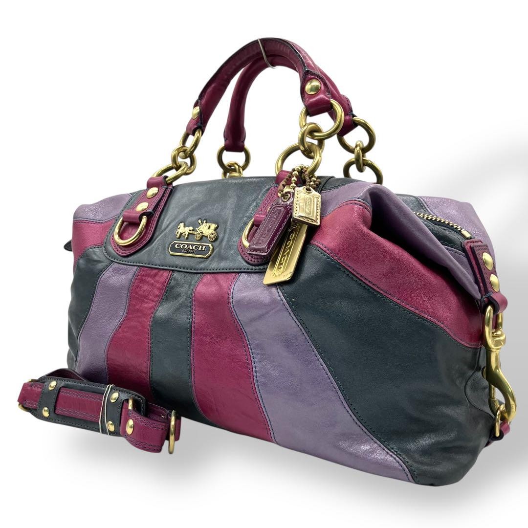 バッグ Coach Leather Satchel Sabrina Madison COACH® | Restored Madison Sabrina Satchel