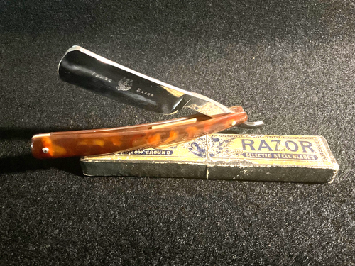 Vtg(Thistle) str.Razor sh.ready William Landell Heavy Blade | eBay