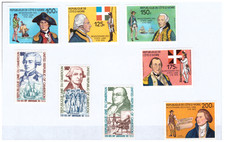Elfenbeink&uuml;ste und Kamerun Lot 200 Jahre Unabh&auml;ngigkeit USA 1976