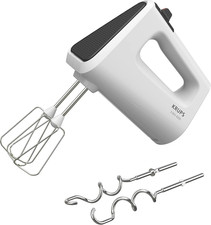 Krups 3 Mix 4000 Handmixer, 450 Watt, Robustes Design, Variabler Geschwindigkeit