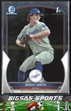 2023 Bowman Draft Brady Smith #BDC-109 Los Angeles Dodgers