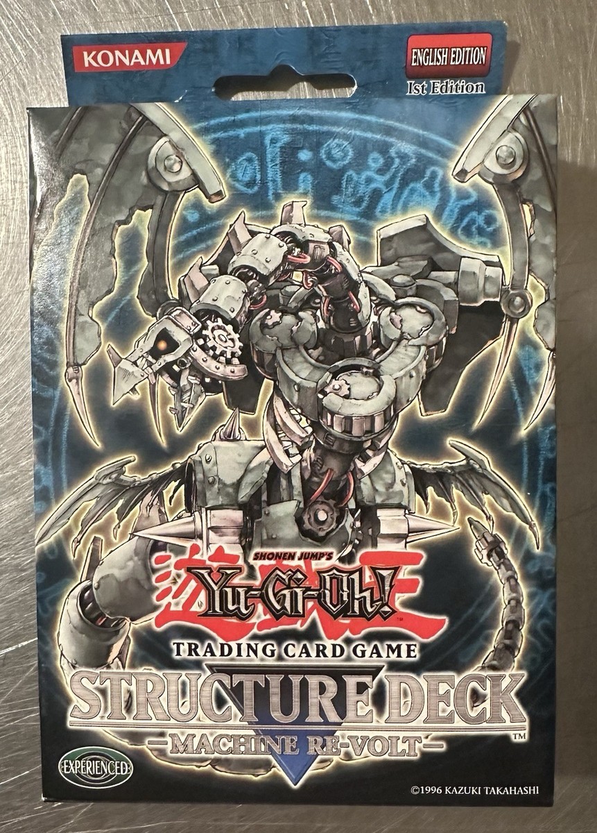 Yugioh 1 MACHINE RE-VOLT FACTORY SEALED 1st Edition Deck | eBay