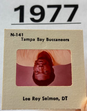 LEE ROY SELMON 1977 NFL TV MEDIA SLIDE TAMPA BAY BUCCANEERS ROOKIE