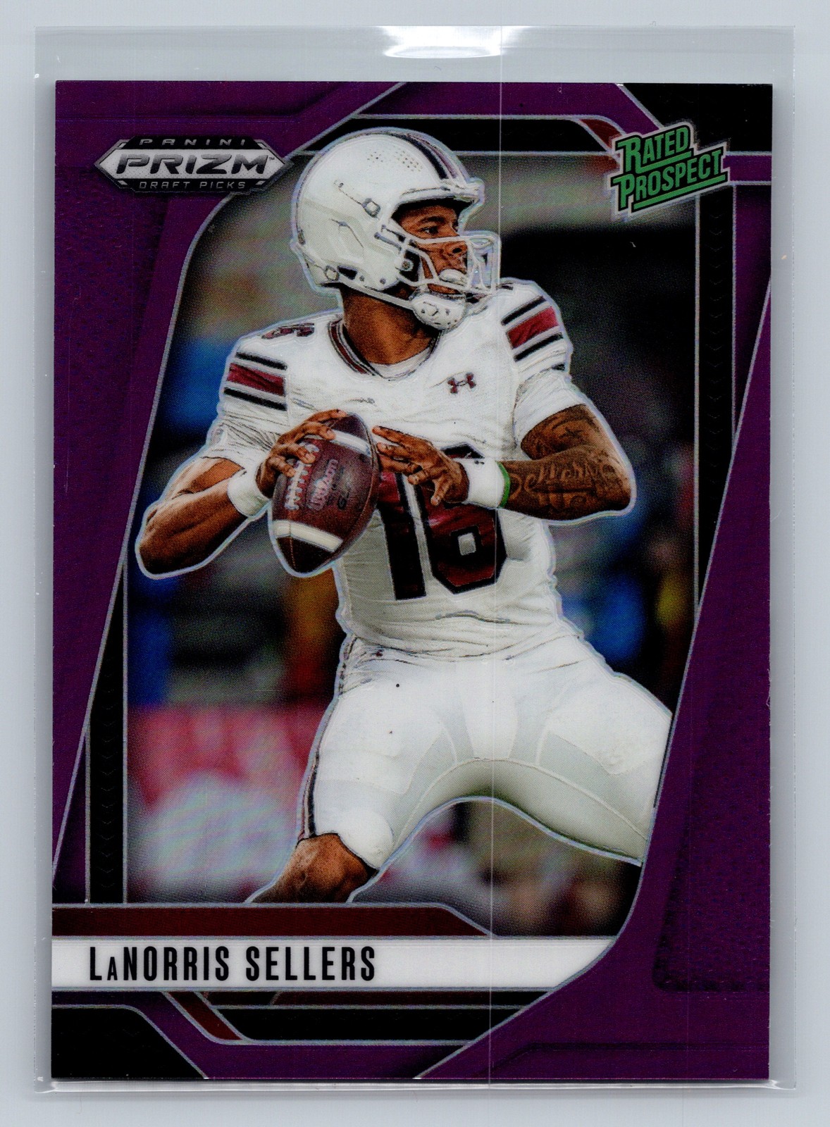 2025 Panini Prizm Draft Picks #165 LaNorris Sellers Prizms Purple #/99