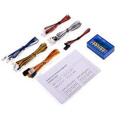 1Set 12 LED RC Lights Kit For HSP Traxxas TAMIYA Axial SCX10 1/10 1/8 RC Car