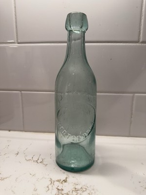 Aqua Blob Top Russ Red Top Beer Bottling Works Harrisburg Pa Penn Beer Bottle