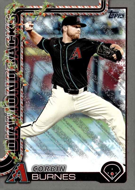 2025 Topps Holiday Corbin Burnes #H185