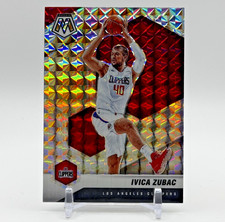 Ivica Zubac 2020-21 Panini Mosaic #60 Mosaic Prizm Clippers NM